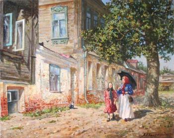 For a walk (Old Moskovskaya Street ) (Streets Of Kazan). Khayrudinov Anvar