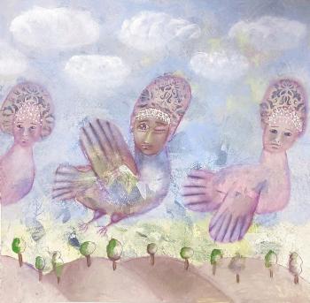 In the sky above the sphinxes. Razumkova Elena