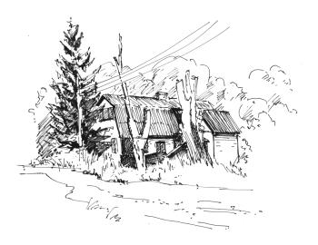 Pereslavl-Zalessky. Old House. Malyusova Tatiana