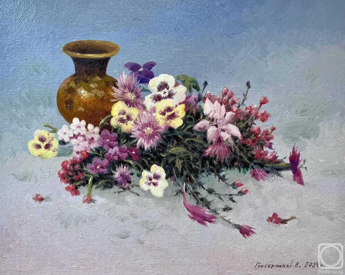Gribennikov Vasily. Still life with flowers