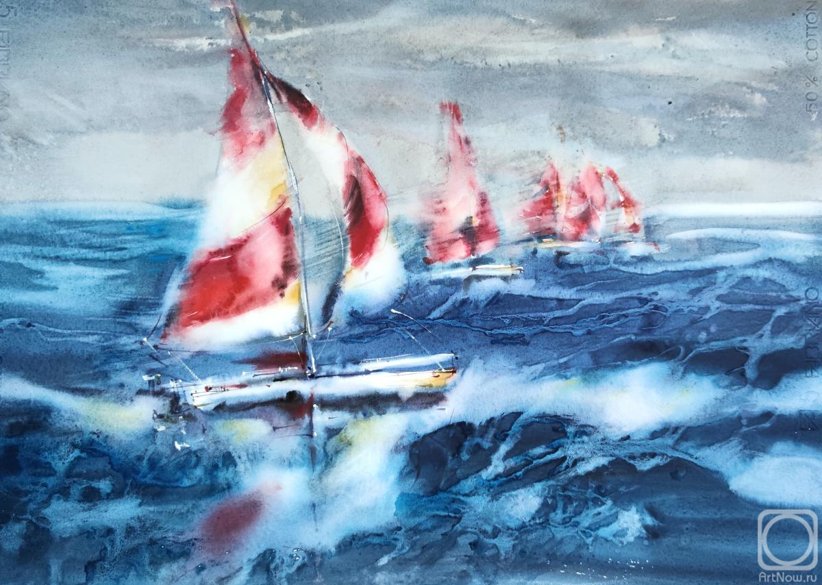 Krivoruchenko Elena. Regatta