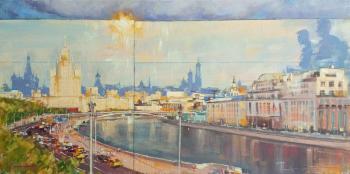 Moscow. On the reverse side. Silantyev Vadim