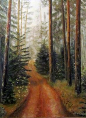 Coniferous forest. Savelyeva Elena