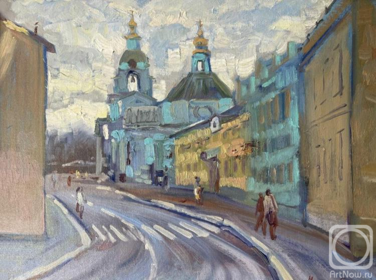 Malevannaya Ekaterina. Moscow. Serebryanichesky Lane