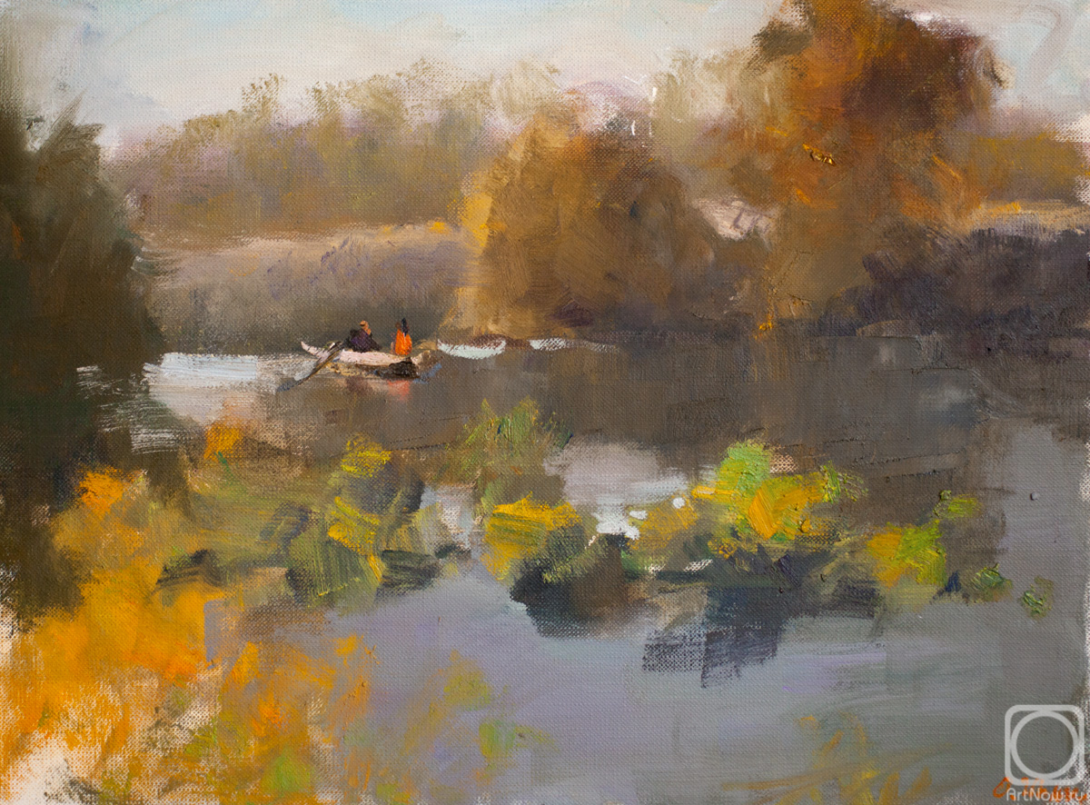 Shulga Oksana. Autumn river (etude)