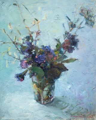 Spring forest flowers