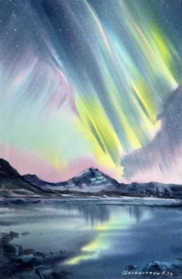 Northern lights #54 (Northern Nature). Gorbacheva Evgeniya