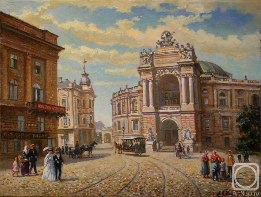 Khayrudinov Anvar. Old Odessa. Opera House