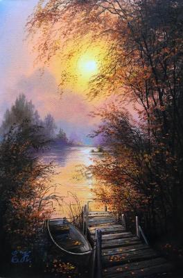Autumn near the water. Korableva Elena