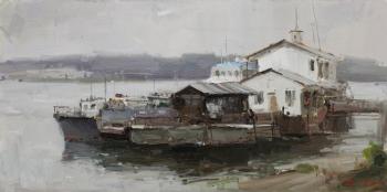 At the old wharf. Kostroma