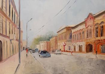 Views of Kazan. Moskovskaya Street (Kazan Views). Lantsova Elizabeth