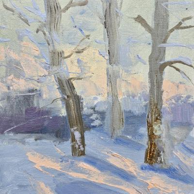 Morning of January. Polzikova Oksana