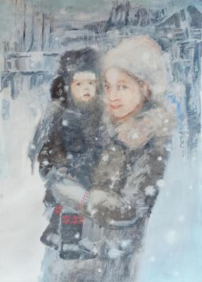 Winter walk. Masterkova Alyona