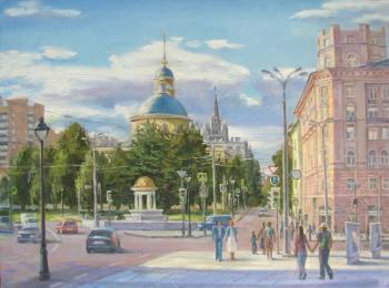 Sunny day at the Nikitsky Gate. Dyomin Pavel