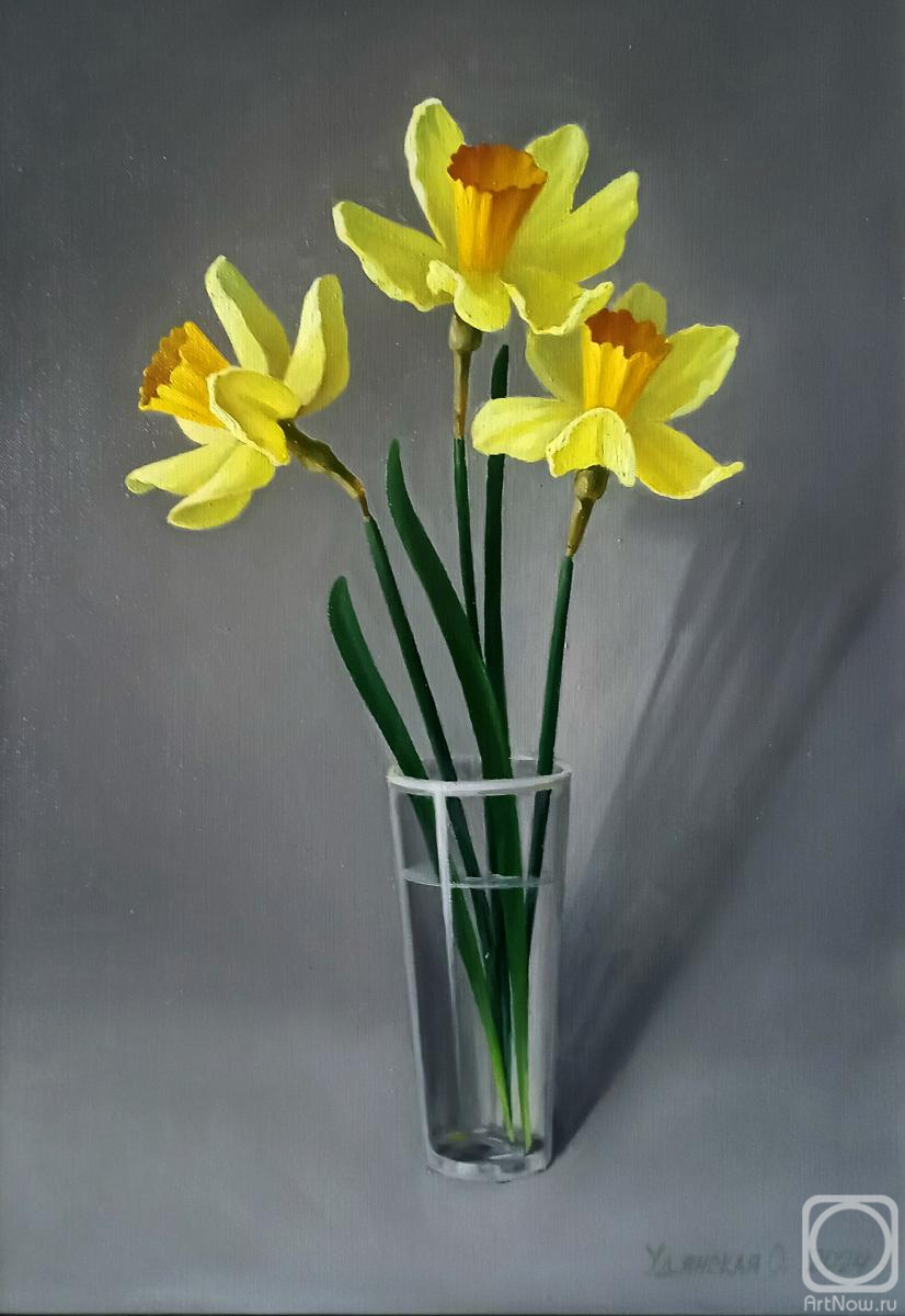 Udyanskaya Olga. Daffodils