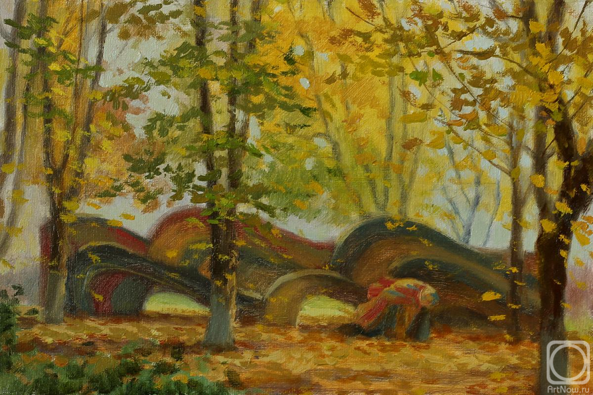 Bychenko Lyubov. Fish and wave