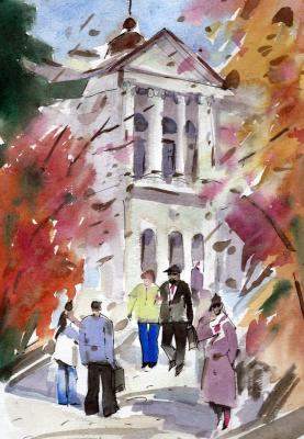 University Autumn. Knecht Aleksander