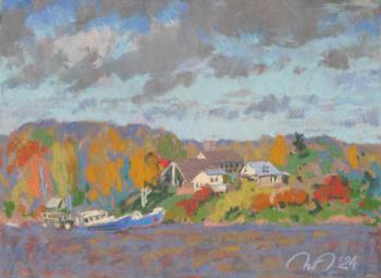 Autumn on the Volkhov River