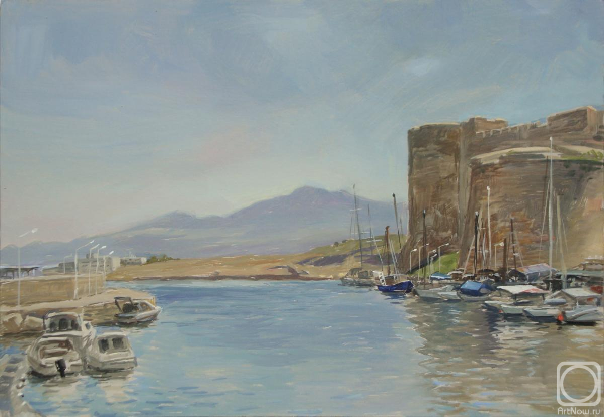 Miroshnikov Dmitriy. View from the port in Girne (Northern Cyprus)