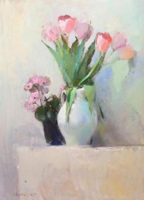 Flowers on a white background