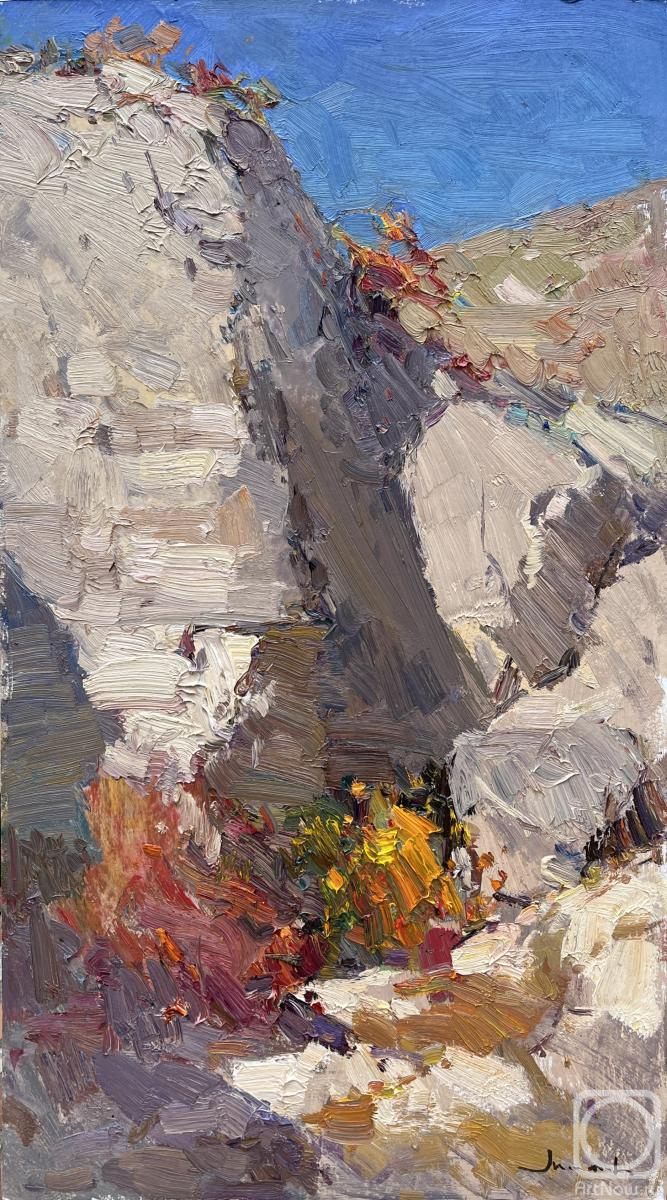 Makarov Vitaly. White cliffs of Kislovodsk