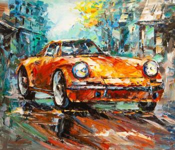 Aristocratic retro. Porsche 912 (Retro Car). Rodries Jose