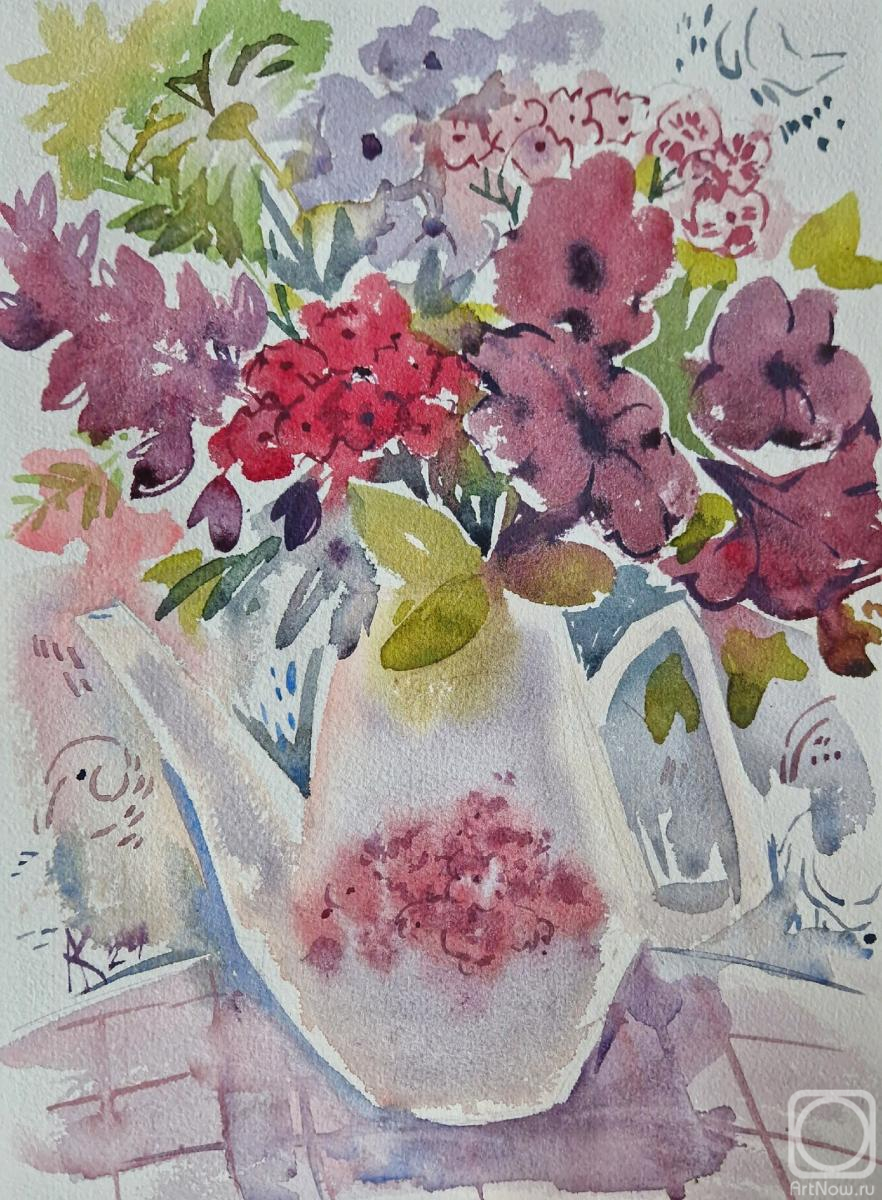 Kurnosenko Antonina. Country bouquet