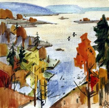 Siberian autumn. Knecht Aleksander