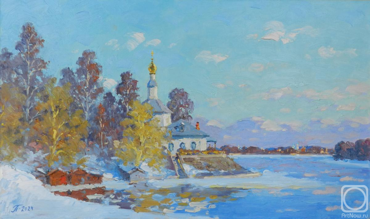Protasova Irina. Volga River. Uglich