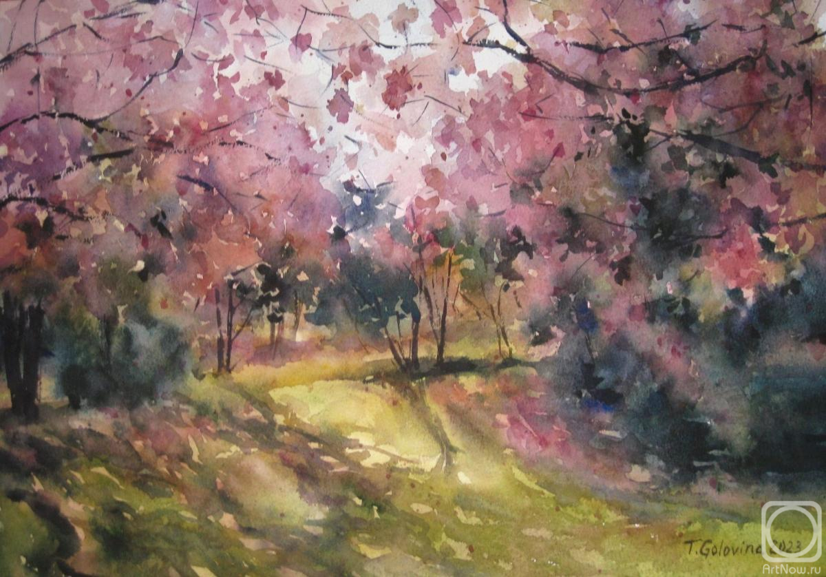 Golovina Tatyana. Pink spring
