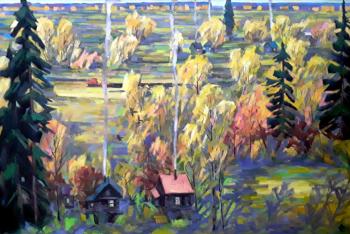 Fields of Siberia. Knecht Aleksander