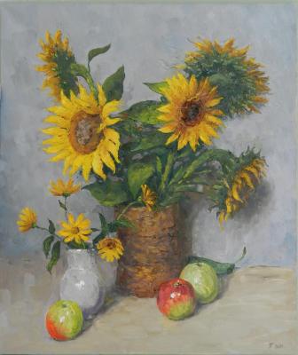 Sunflowers. Protasova Irina