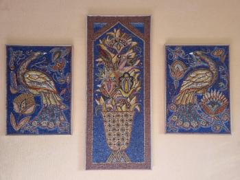 Triptych "Fabulous Birds". Soldatov Boris