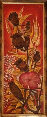 Bouquet with a red flower