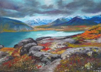 Khibiny, lake view. Gaygerova Olga