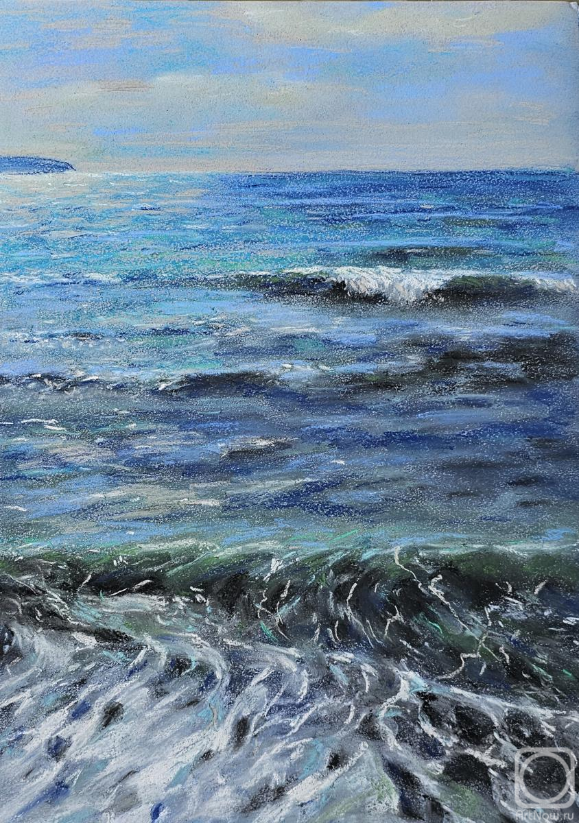 Vil Natalya. Sea,seascape,dry pastel