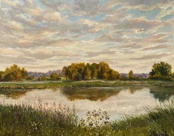 In the evening in August