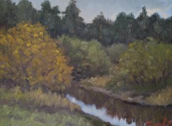 Evening in October. Popov Sergey