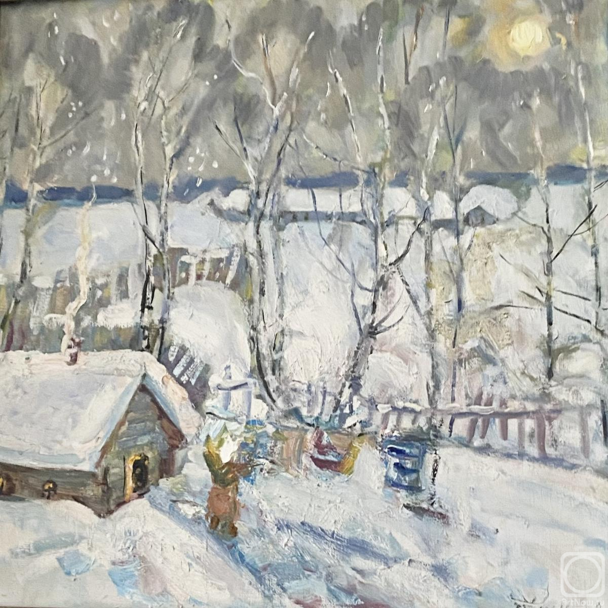 Zhinkina Larisa. Snow falls