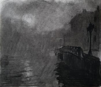 Картина «Туманный Петербург»