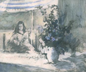 On the terrace. Shulga Oksana