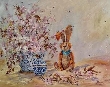 Jean-Paul and the blooming plums. Malivani Diana