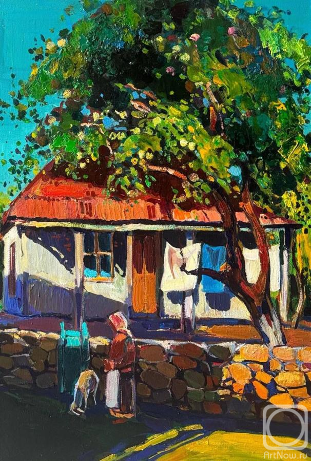 Chatinyan Mger. In the village