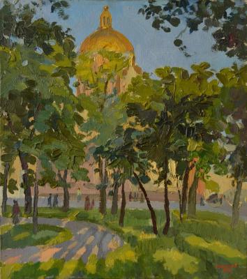 Summer Evening in the Alexander Garden (etude)