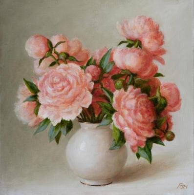 Peonies (Style). Bogutskaya Lyudmila