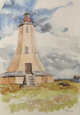 Lighthouse on Cape Svyatoy Nos