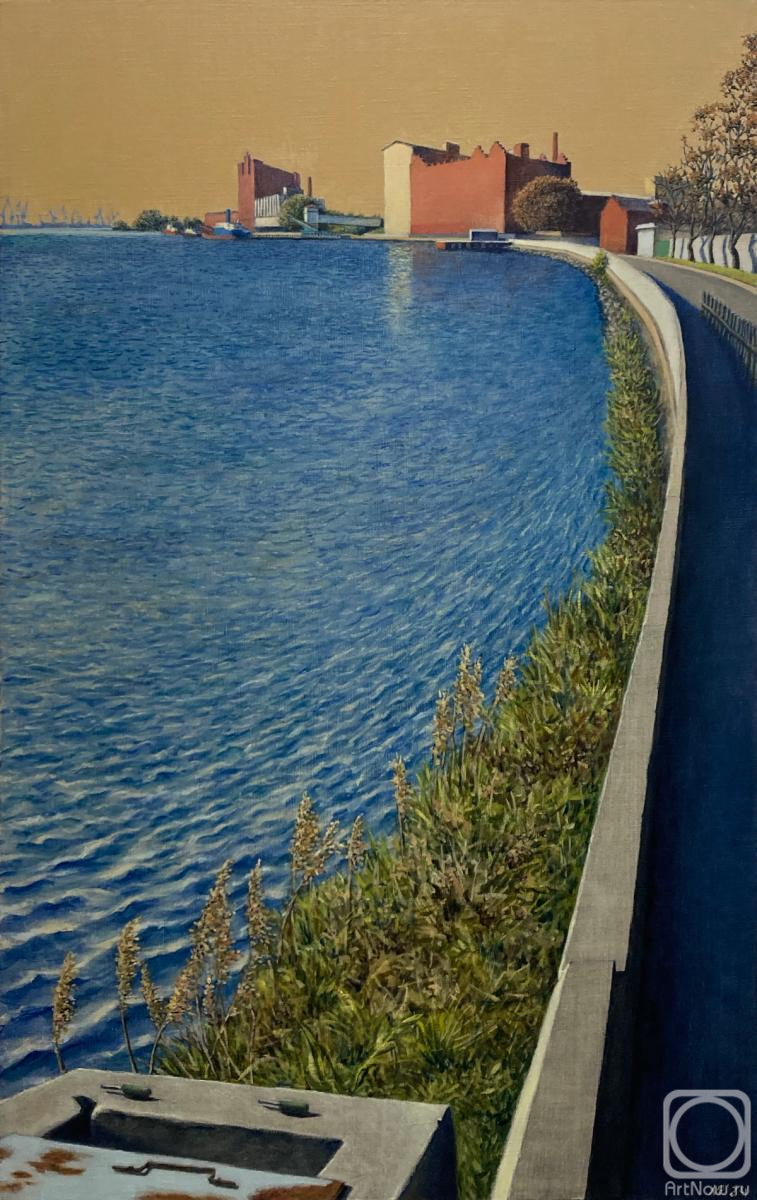 Monakhov Ruben. Autumn at the Right Embankment