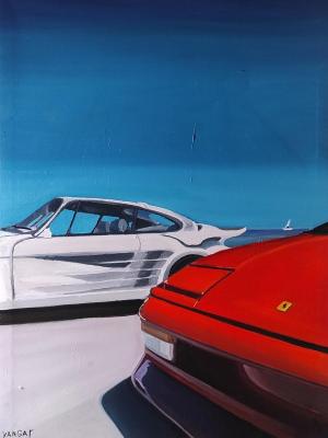 Red and white. Garbuzov Ivan