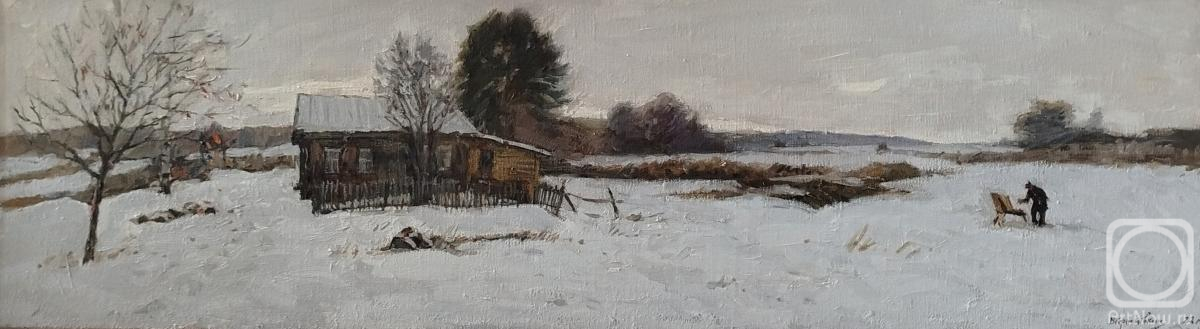 Krapivkin Vladislav. November. The first snow