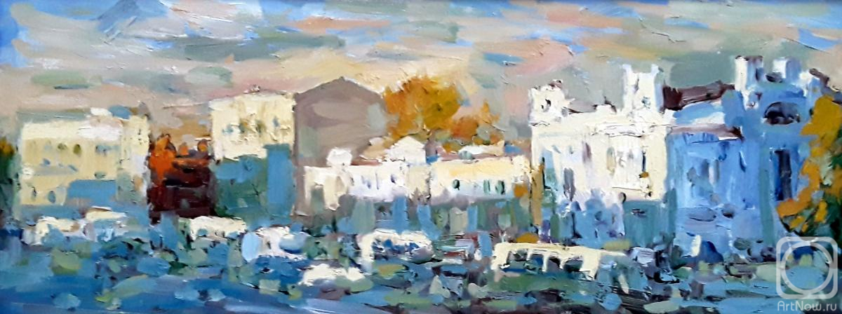 Knecht Aleksander. Evening light